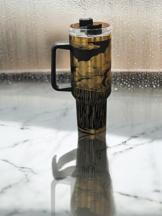 Spotlight 40oz Tumbler (Rain Girl)