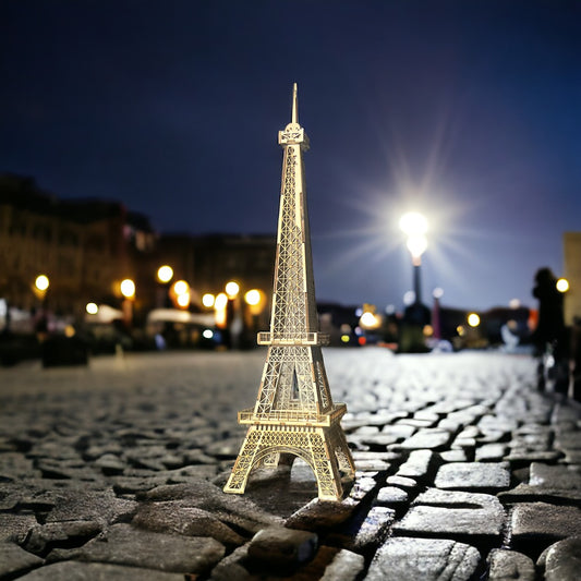 Eiffel Tower Puzzle (laser crafted in Basswood)