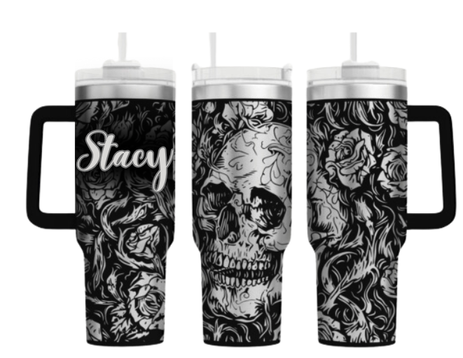 Personalized 40oz Tumbler (Stainless Steal Base)